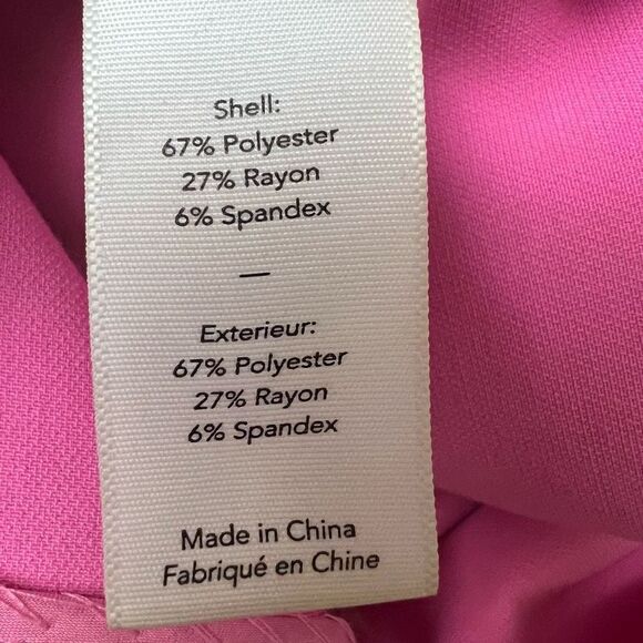 Likely Pink Scalloped Neckline Midi Dress Size 2 - Picture 3 of 5